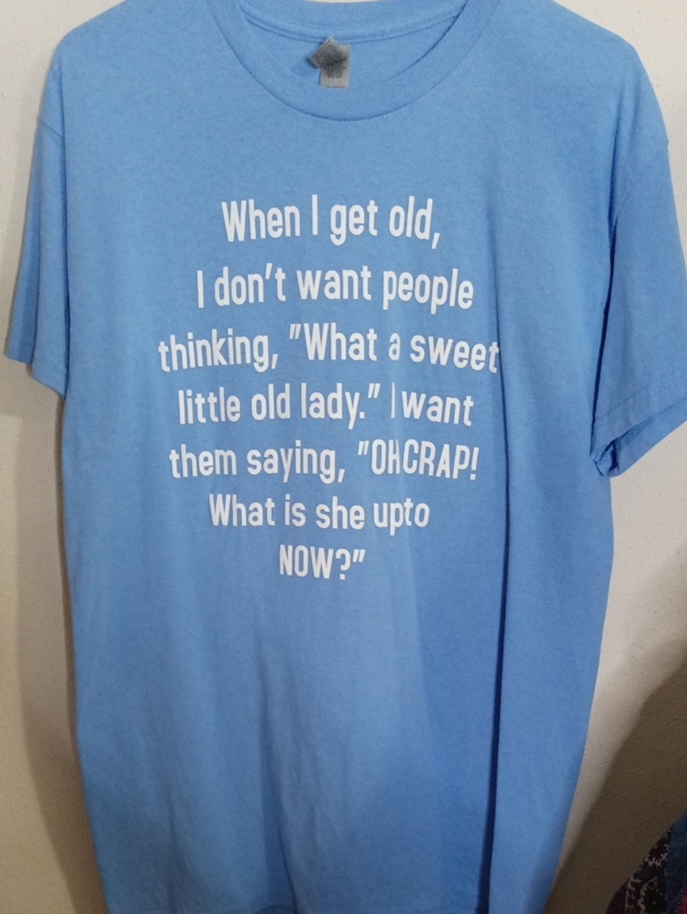 Gildan women's Get old tee size Med